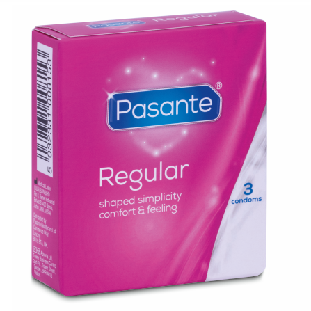 Regular condoms 3 units