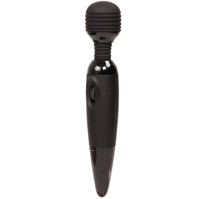 Powerful compact massager black